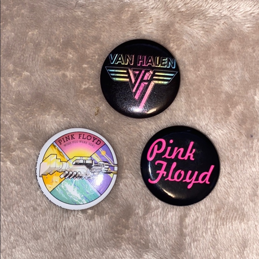 Set of Vintage and Rare Pins from the 80s